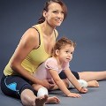 Фитнес-упражнения для мам и малышей