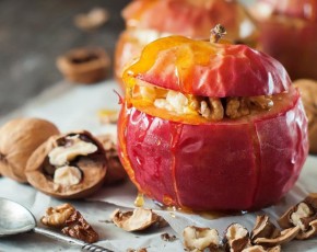 Диетический рецепт запеченных яблок в духовке