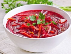 Рецепт диетического борща с куриной грудкой