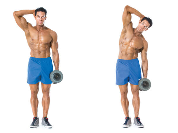 dumbbell-side-bend