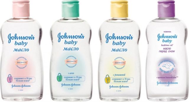 Масло от растяжек Johnson's Baby