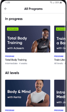 Aaptiv #1 Audio Fitness App - приложение для бега