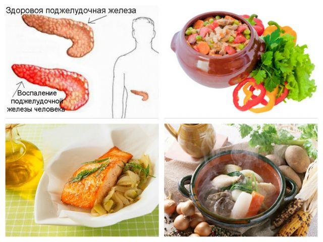 Правильная диета при панкреатите поджелудочной железы: примерное меню